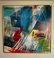 Bild mit Silberrahmen-Optik 117 x 117 cm – HINGUCKER