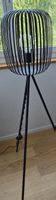 Stehlampe schwarz Metall modern
