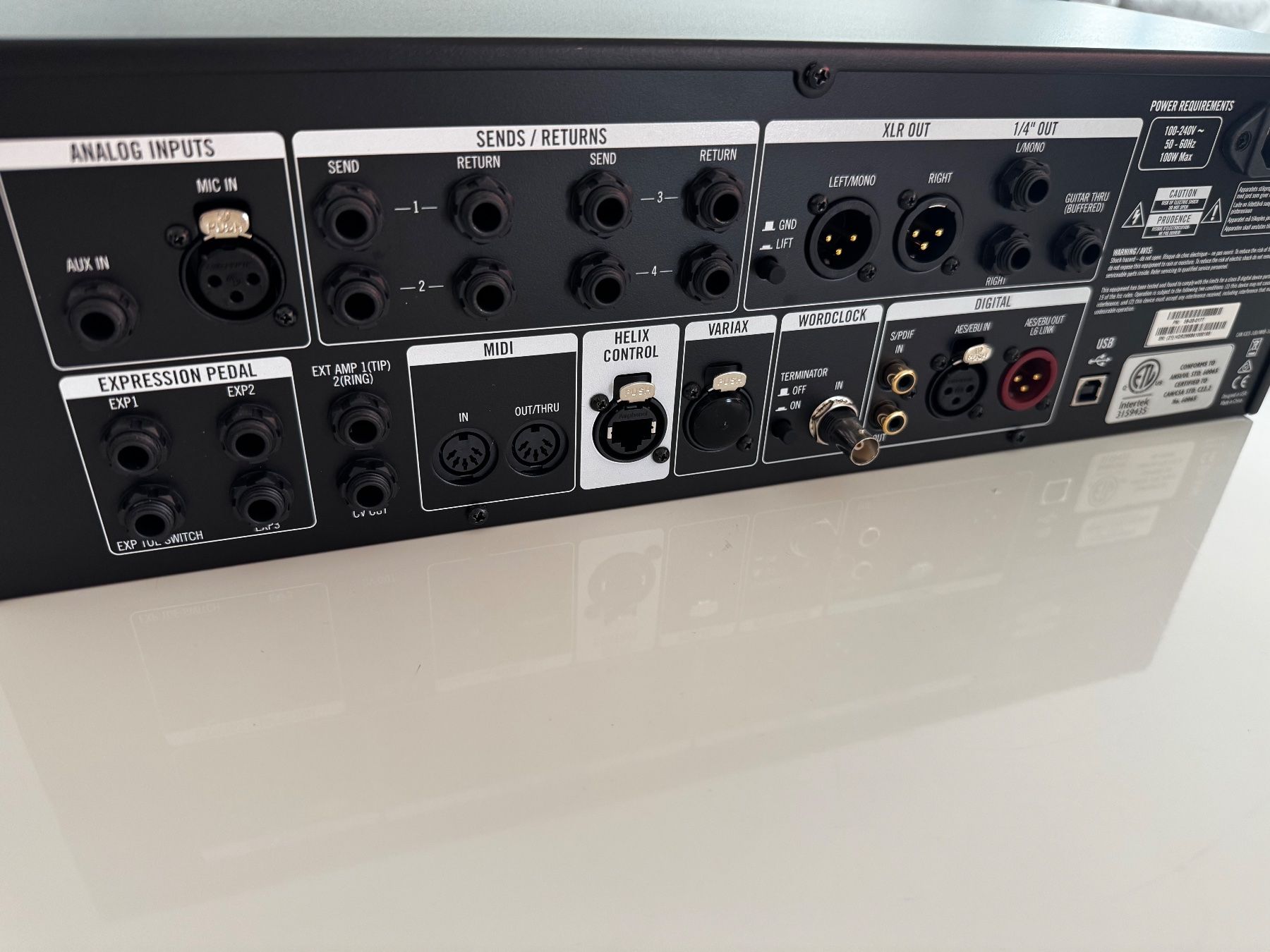 Helix Verstärker: Line6 Helix Rack Guitar Processor – Gebraucht aus OSTERMUNDIGEN von brfl86 1