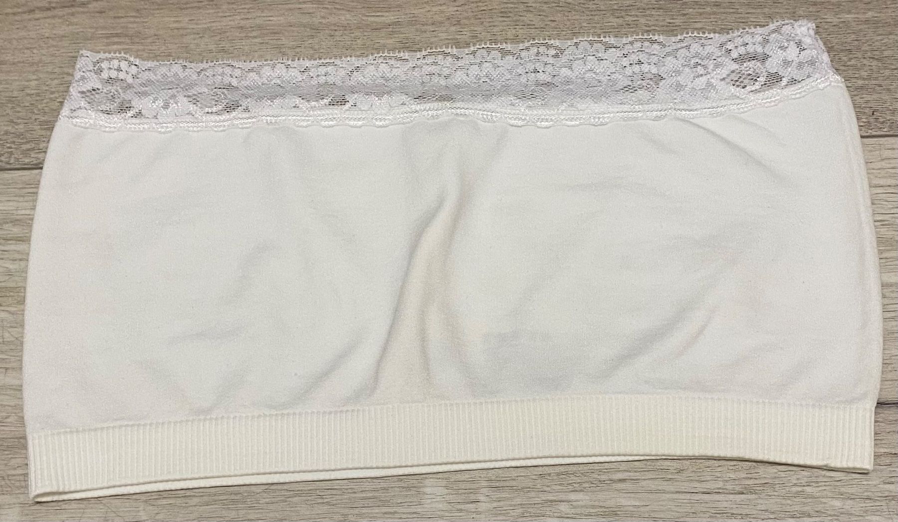 Altra biancheria intima: Top elastisch Spitze BH-Ersatz weiss/elfenbein – Nuovo (secondo la descrizione) da Ennetmoos venduto da Tabakfrei