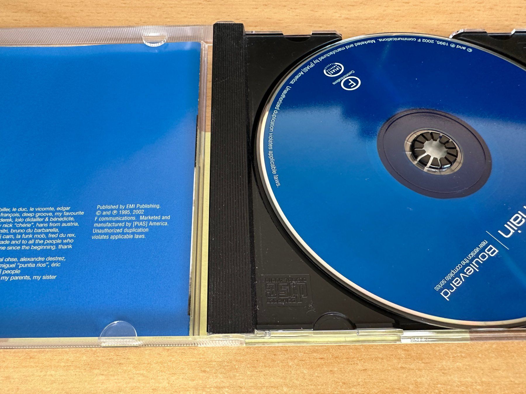 CD: St Germain – Boulevard - New Version The Complete Series – Usato da Rikon im Tösstal venduto da Alpenmutz 2