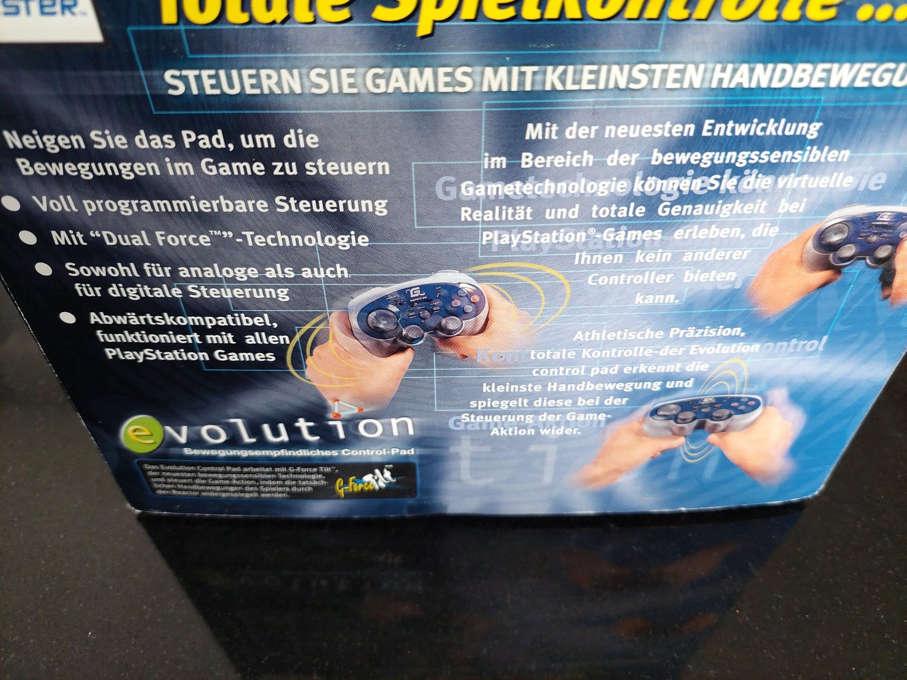Controller: EVOLUTION CONTROL PAD BEWEGUNGSSTEUERUNG- PLAYSTATION 1- NEU – Nuovo e nell'imballaggio originale da Spiegel b. Bern venduto da Natix 2