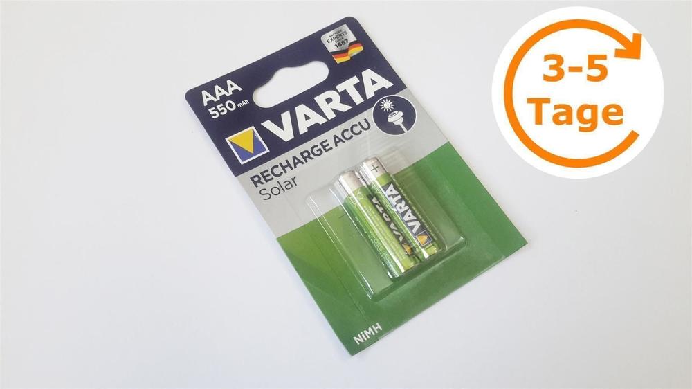 Varta Batterie 2x AAA 550 mAh 550 mAh