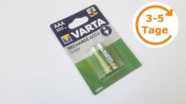 Akku (NiMH), 2x AAA, 500 mAh, Varta