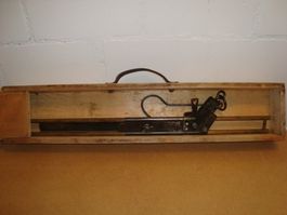 Antike Hänge-/Balance-Waage, Made CH- Busch Chur, 15 Kg