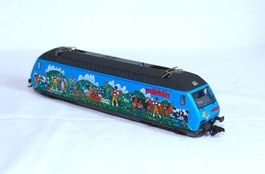 MÄRKLIN N° 3452 RE 460 ALPAUFZUG DIGITAL
