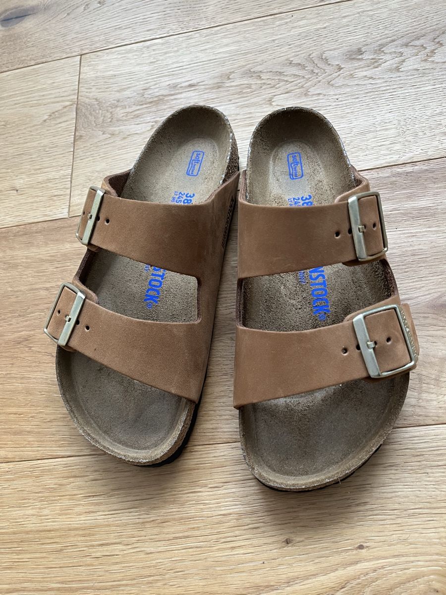 Birkenstock Scarpe da donna: Birkenstock Arizona regular Farbe mink – Nuovo e nell'imballaggio originale da Alpnachstad venduto da Bellavista86 1