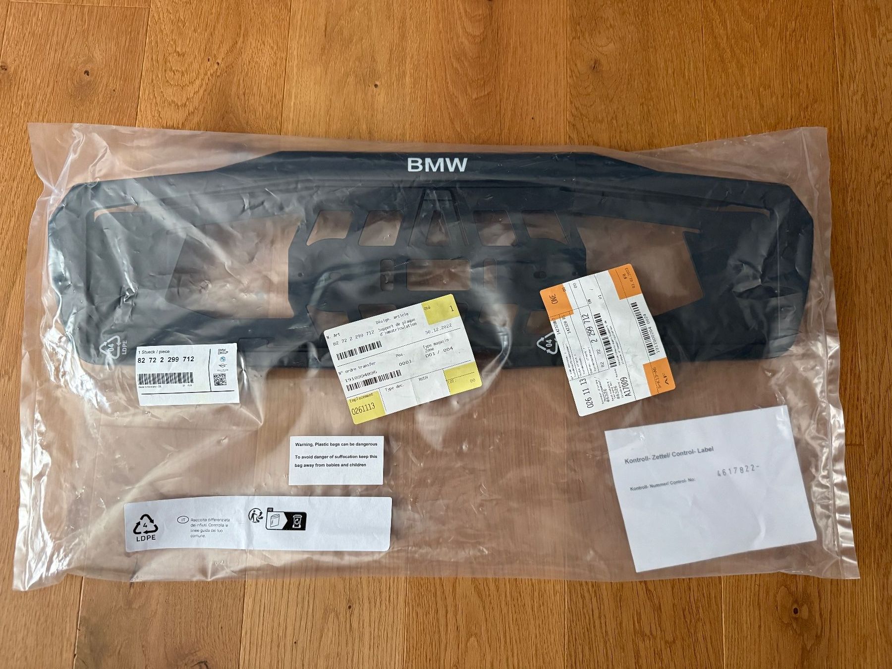 BMW Alle Autoersatzteile: Nummernschildhalter BMW/Mini Veloträger – Neu und originalverpackt aus Thun von Uluru95 1