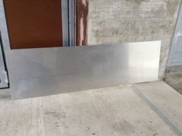 Edelstahlblech 2000 x 580 x 1 mm