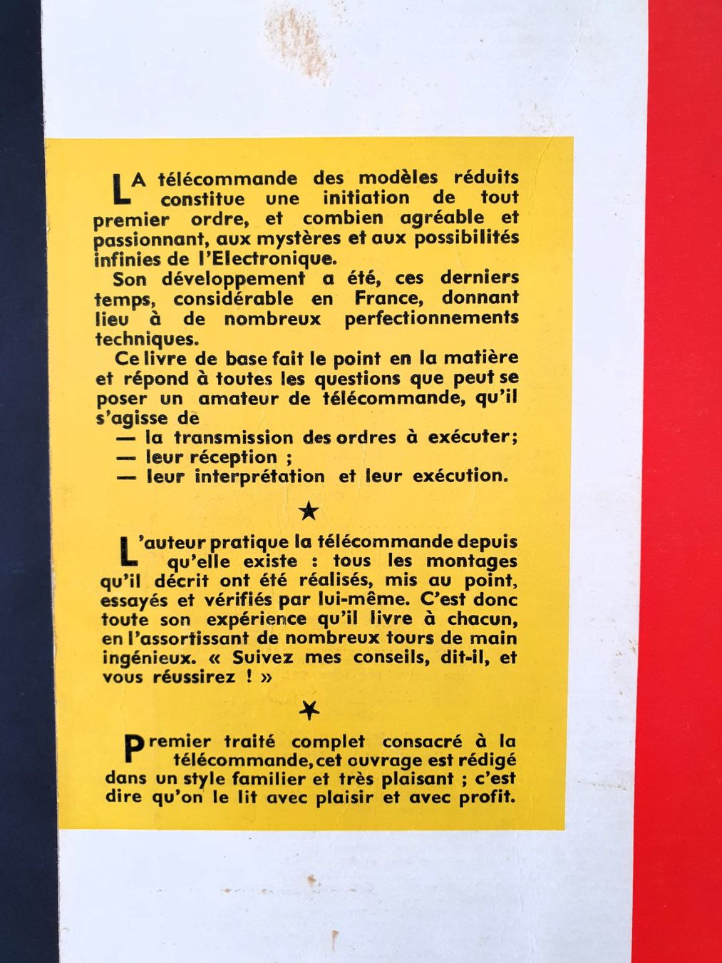 Libri: Pratique de la télécommande des modèles réduits, Pepin, 1961 – Usato da Martigny venduto da Abm1000 1
