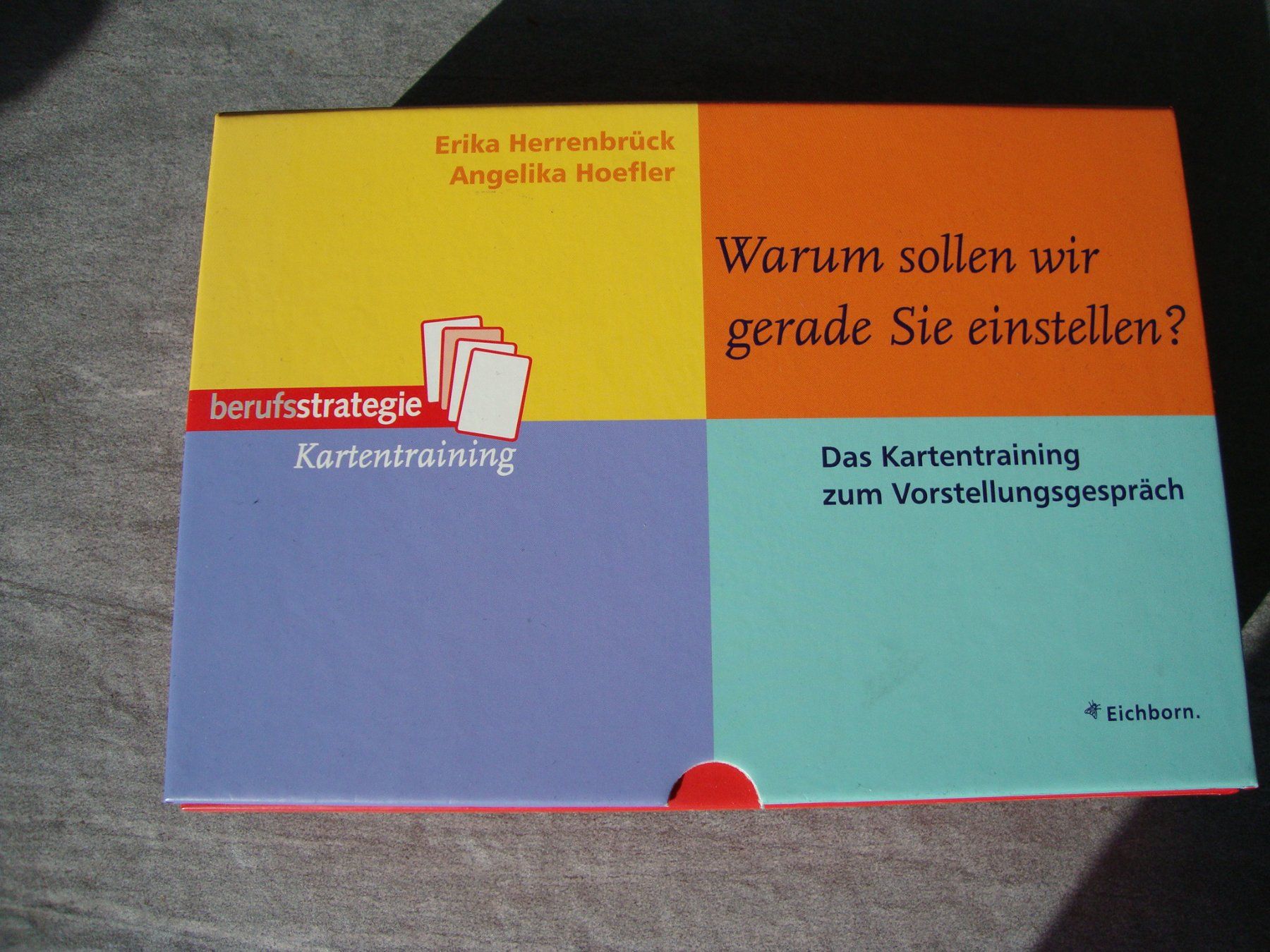 Spiele: Das Kartentraining zum Vorstellungsgespräch – Neu (gemäss Beschreibung) aus Hünenberg von Aquazur
