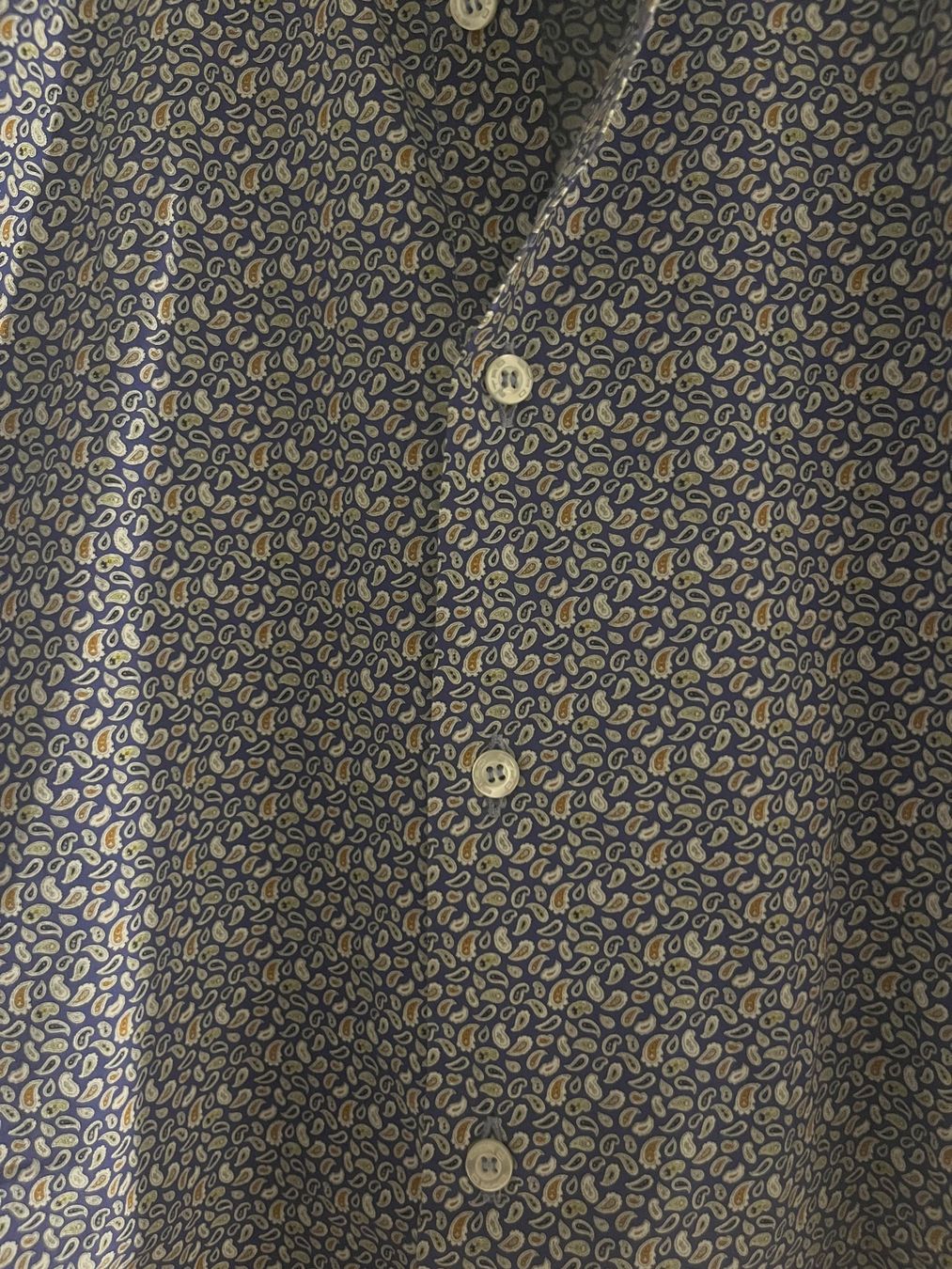 Etro Camicie: Etro Hemd, Grösse 40, blau mit Muster – Usato da Zürich venduto da winklesi 1