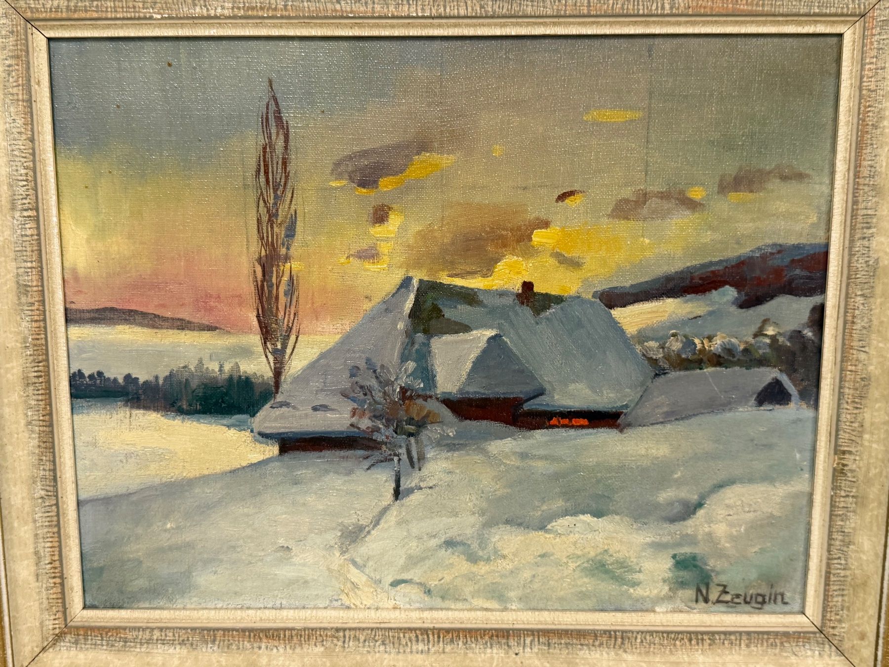 Dipinti: N. Zeugin Original Gemälde – Usato da Basel venduto da PAUL_ART 1