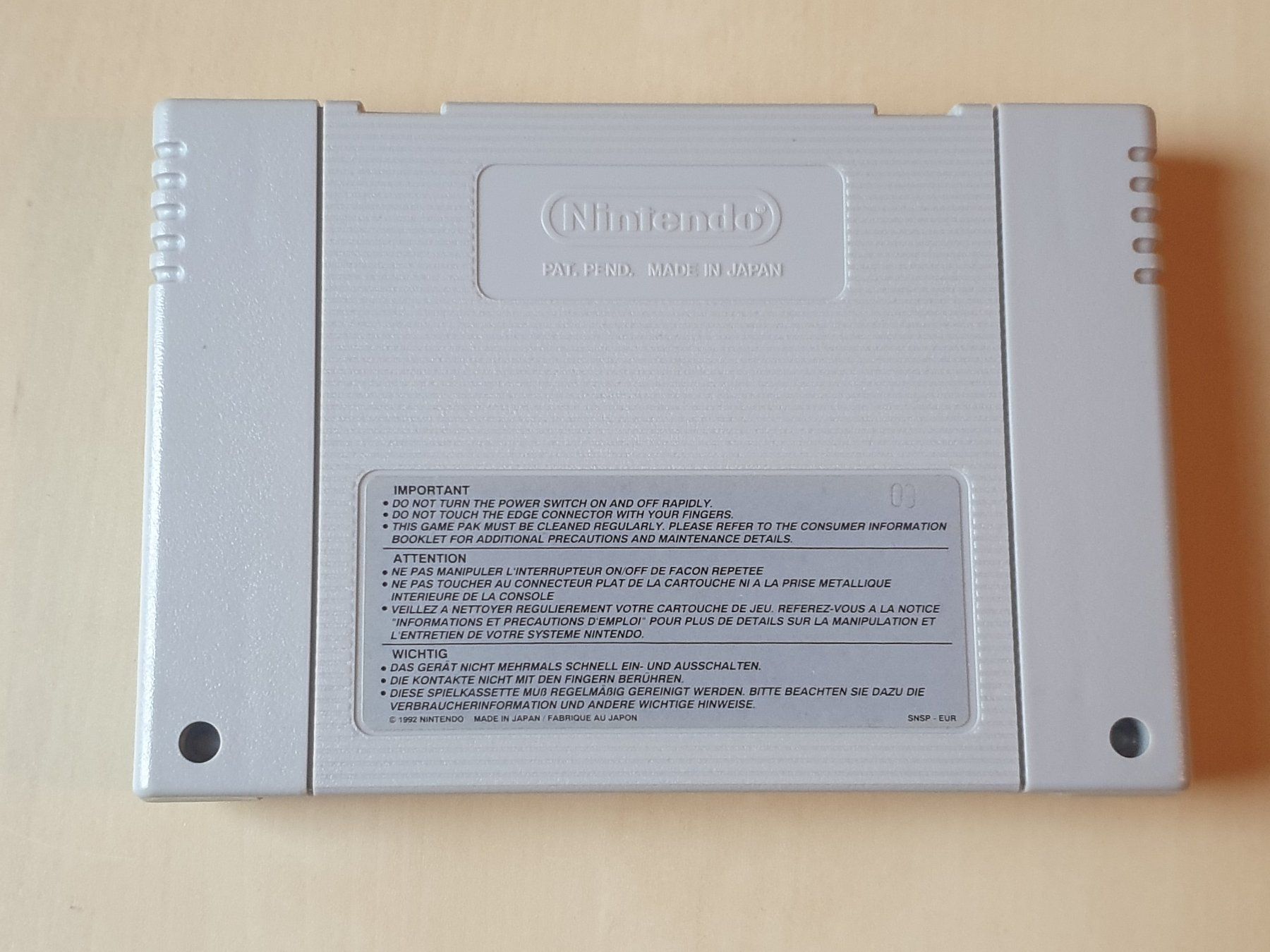 Nintendo Giochi: NHL 97 – Usato da Stansstad venduto da collectorsshop 1