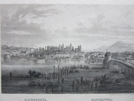 RAPPERSWYL  RAPPERSWYL STAHLSTICH AUF BÜTTENPAPIER