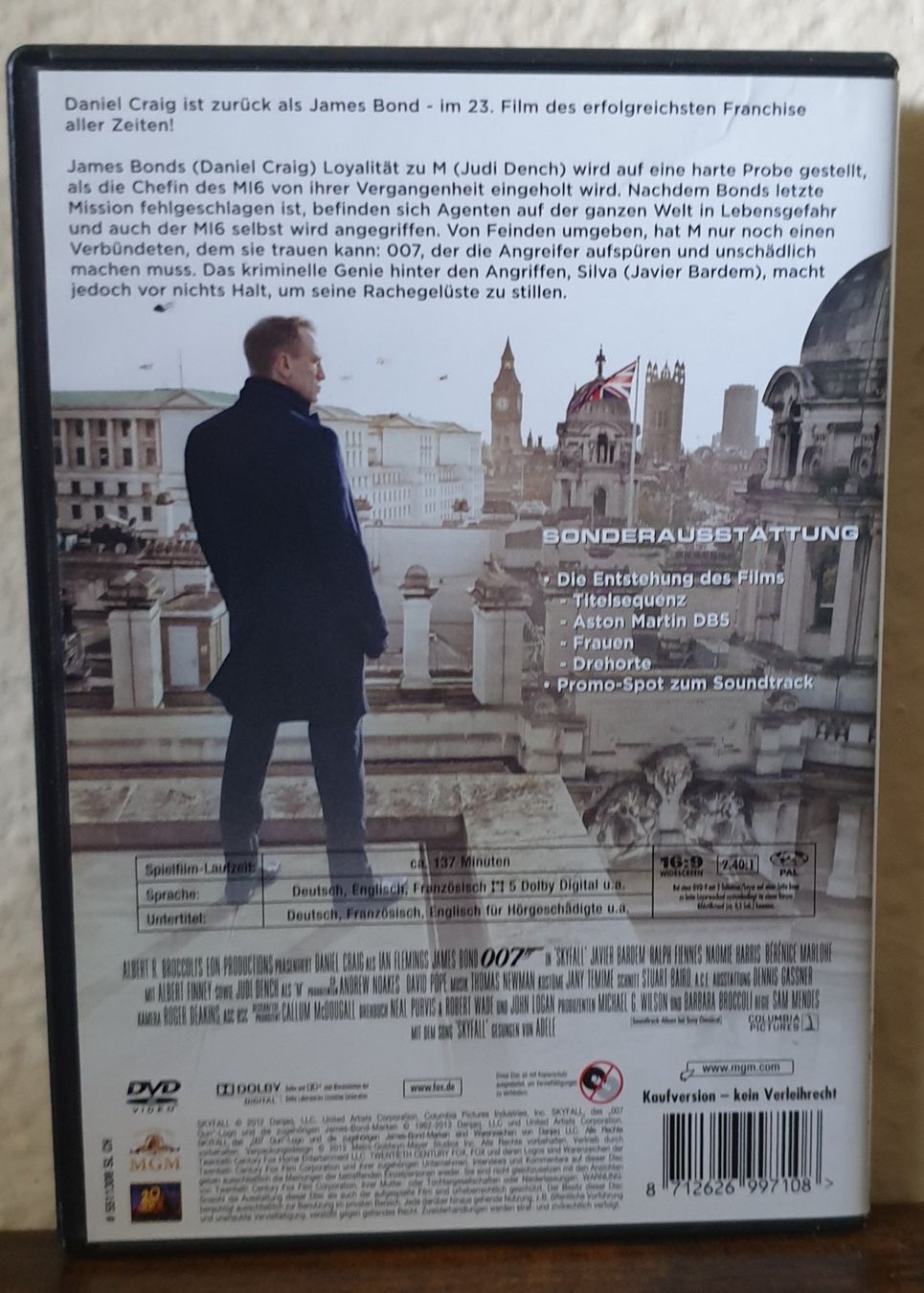 Alle DVDs: Skyfall- 007 James Bond – Gebraucht aus Chur von Vintage-Hunter 2