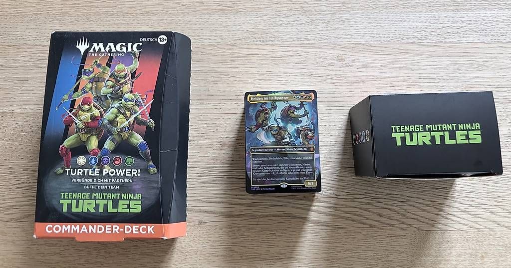 Magic The Gathering Sammelbilder & Trading cards: Magic, Ninja Turtles, Commander-Deck, Deutsch – Gebraucht aus Biel/Bienne von ssteini 1