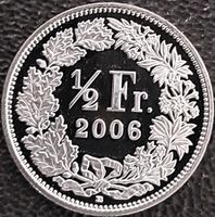 50 Rappen 2006 stgl. / aus Münzsatz