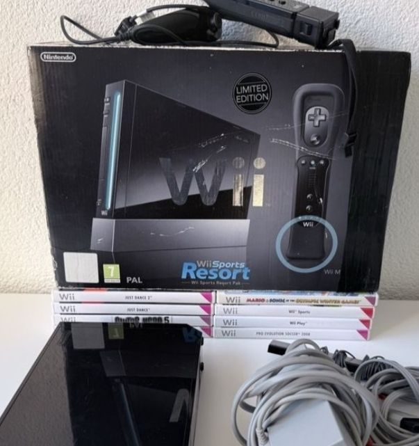 Nintendo Console: Console Nintendo Wii noire, édition limitée ! – Nuovo (secondo la descrizione) da Genève venduto da Gigs007 1