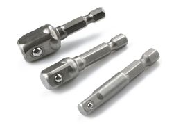 Adapter Bohrmaschine 1/4" 3/8" und 1/2" Sechskant
