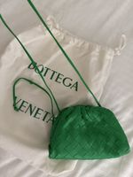 Bottega Veneta Pouch green leather clutch bag