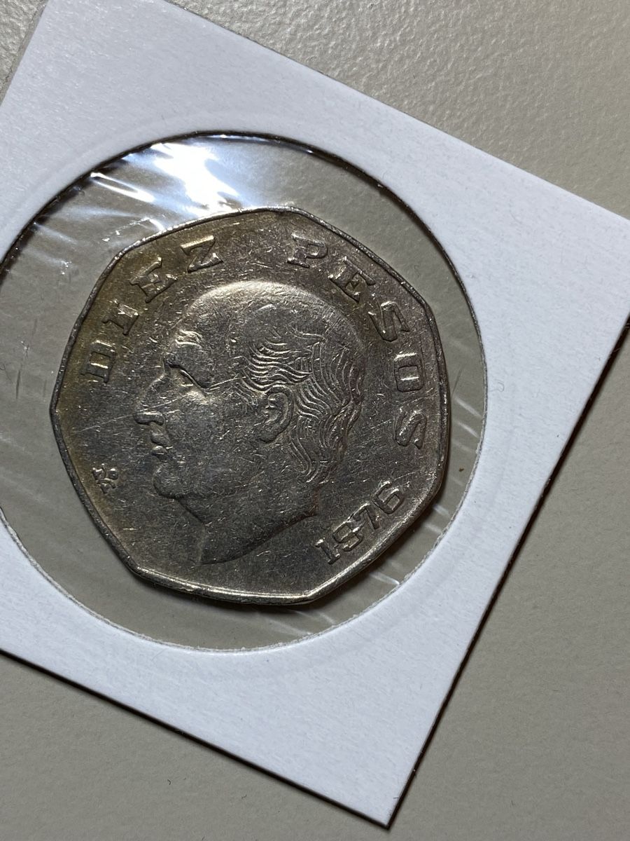 Tutti le monete: Mexique - 10 pesos - 1976 – Usato da Payerne venduto da Mike1682 1