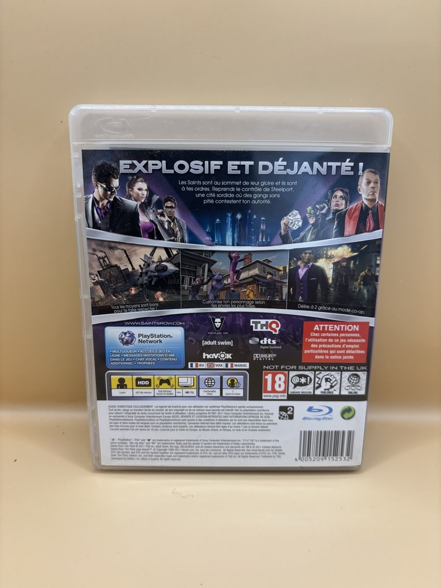 Giochi: Saints Row The Third PS3 – Usato da Genève venduto da sho_67qj 1
