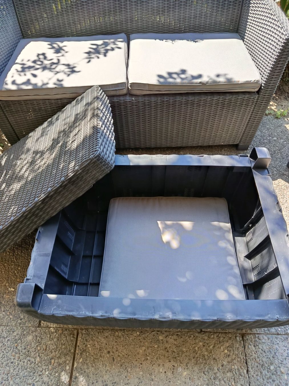 Sessel: Gartenlounge Rattan – Gebraucht aus Vilters von son_klein 2