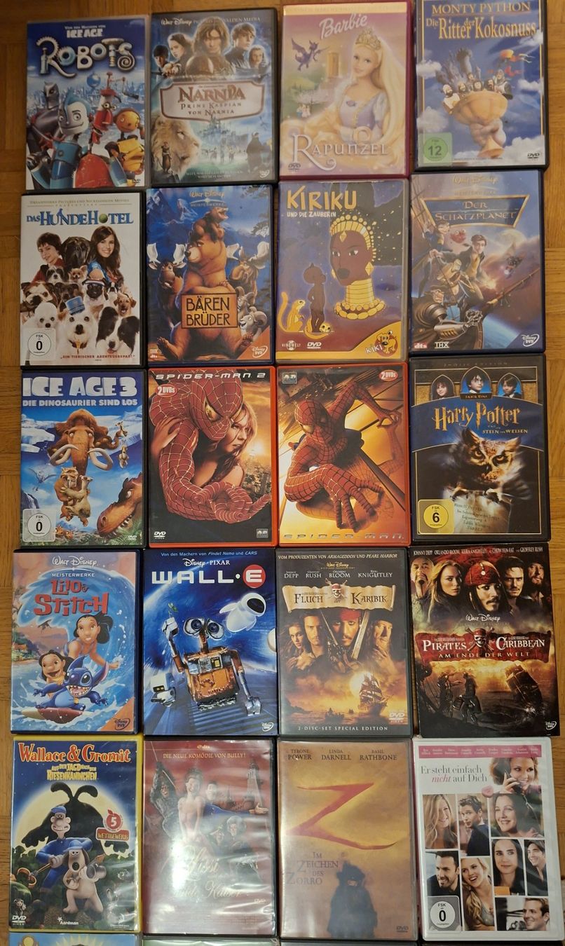 Tutti i DVDs: Grosse DVD Sammlung - verschiedene Filme – Usato da Glattfelden venduto da Bandy11