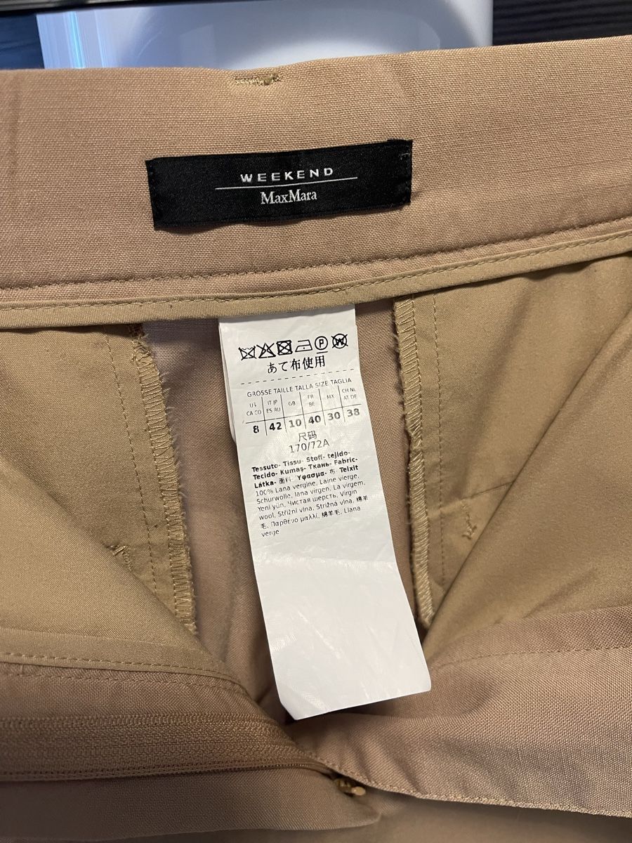 Max Mara Pantaloni: Max Mara Weekend Hose Wolle 100% 38 – Usato da Dübendorf venduto da olh_rs5r 2