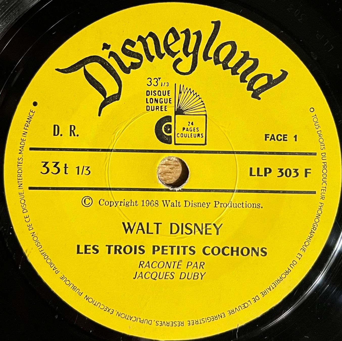 Dischi in vinile: WALT DISNEY - LES TROIS PETITS COCHONS – Usato da Bussigny venduto da vinyl-pas-cher 7