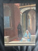 Ölgemälde auf Holz, signiert E. Zarin, orientale Szene!