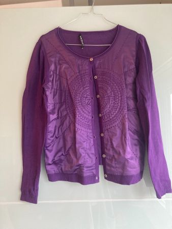 Betty Barclay Cardigan Strickjacke lila Grösse S 36/38