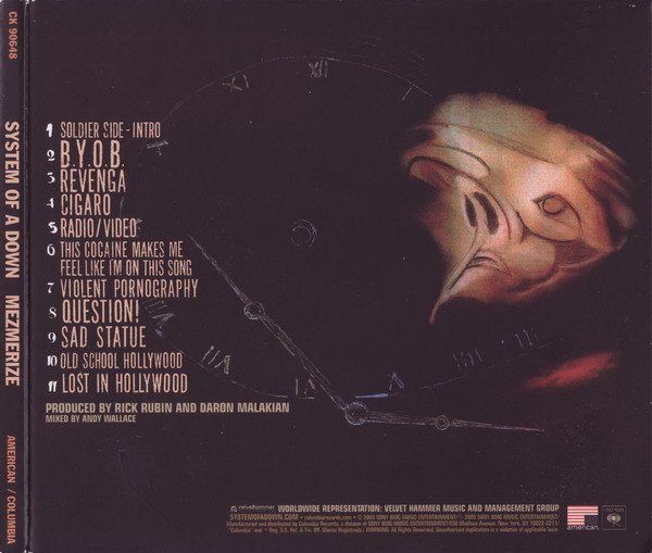 CD: CD System of a Down - Mesmerize (Digipak, 2005) – Usato da Möriken AG venduto da mineralia 1