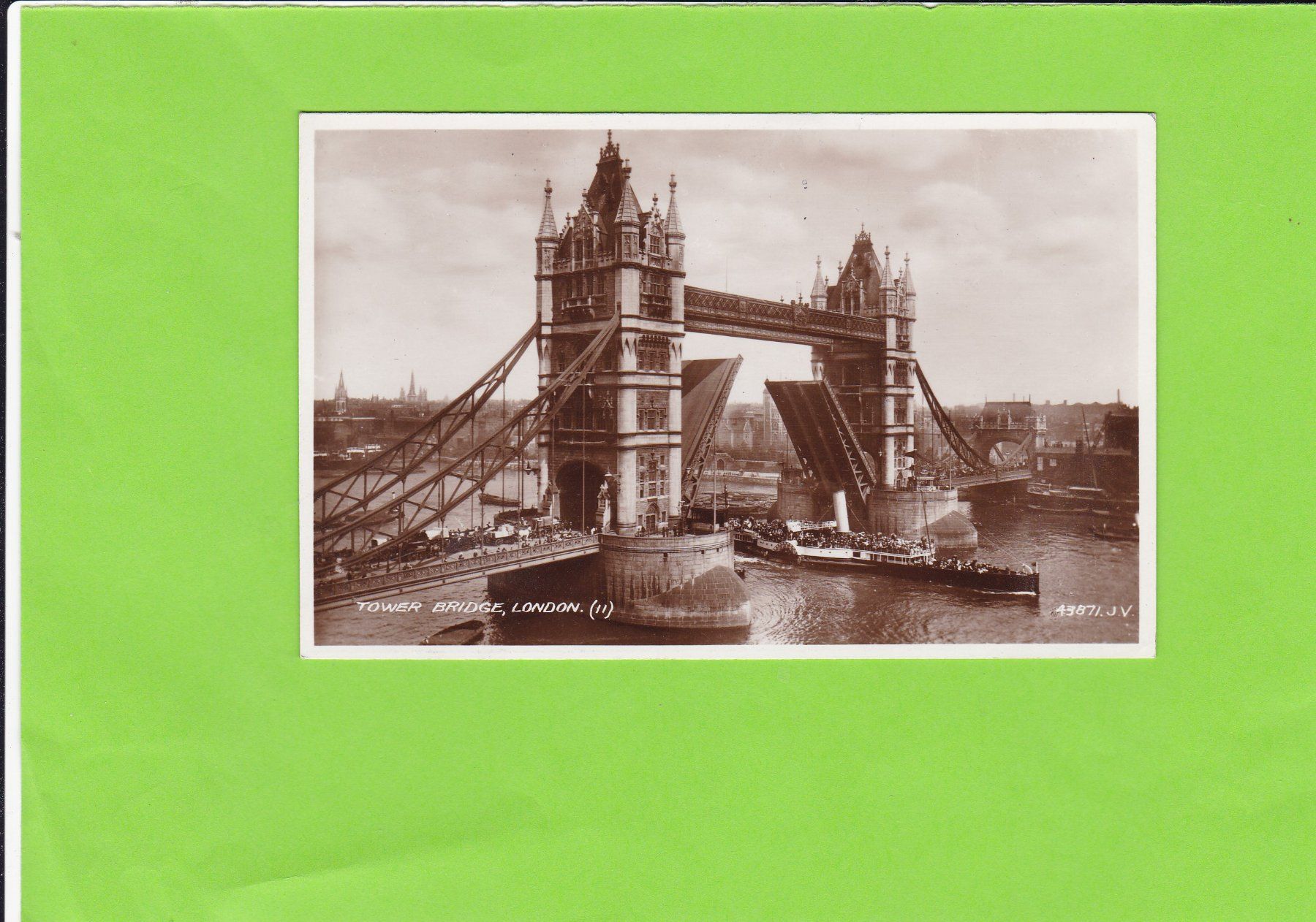 Ansichtskarten: Tower Bridge--London – Gebraucht aus St. Peterzell von neckertal