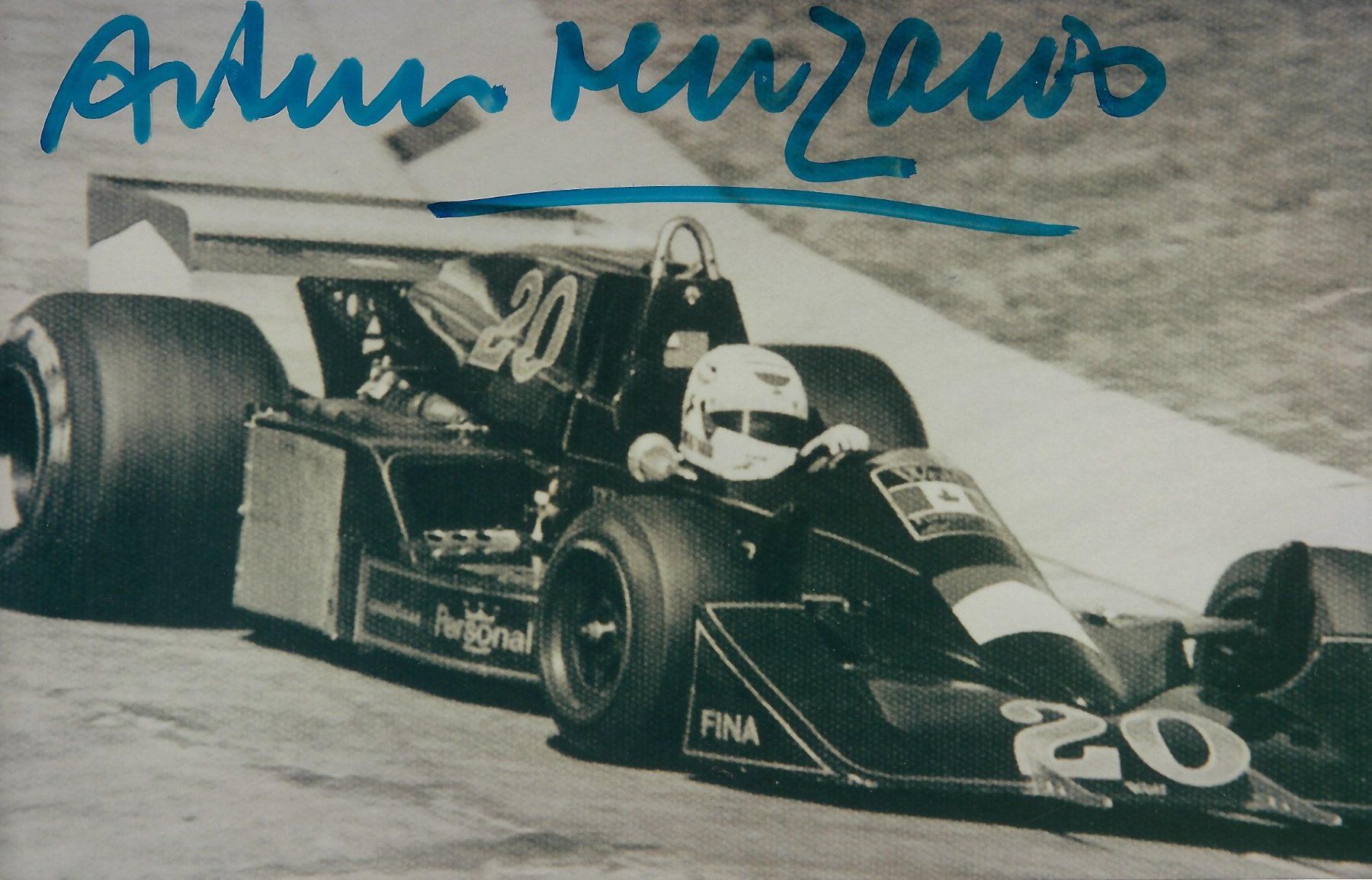 Autografi: Arturo Merzario, Formel 1 – Usato da Aarburg venduto da Hktm