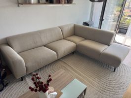 Hochwertige beige Eckgarnitur von Pfister – top Zustand, fri