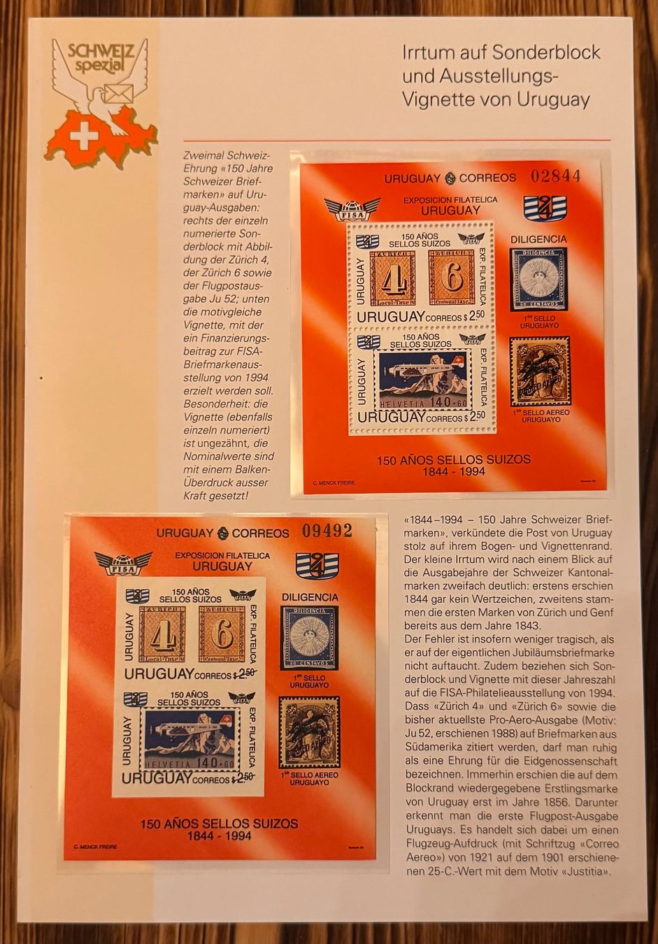 Alle Briefmarken: Jubiläum "150 Jahre Schweizer Briefmarken" – Gebraucht aus Andwil SG von Ariisa1234