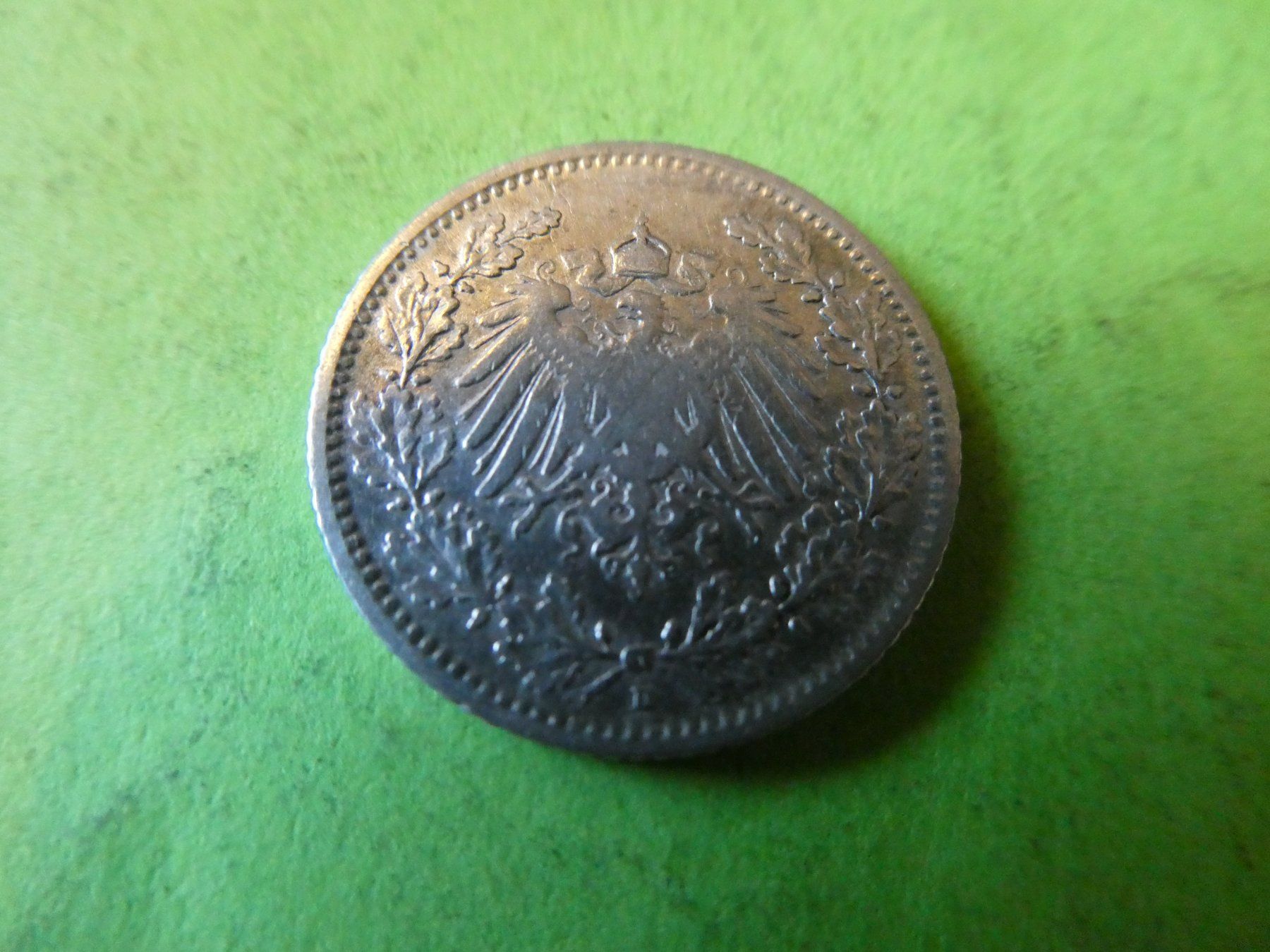 Tutti le monete: Dt. Reich 1906 D, 1/2 Silbermark – Usato da Hinterforst venduto da Rohusri 1