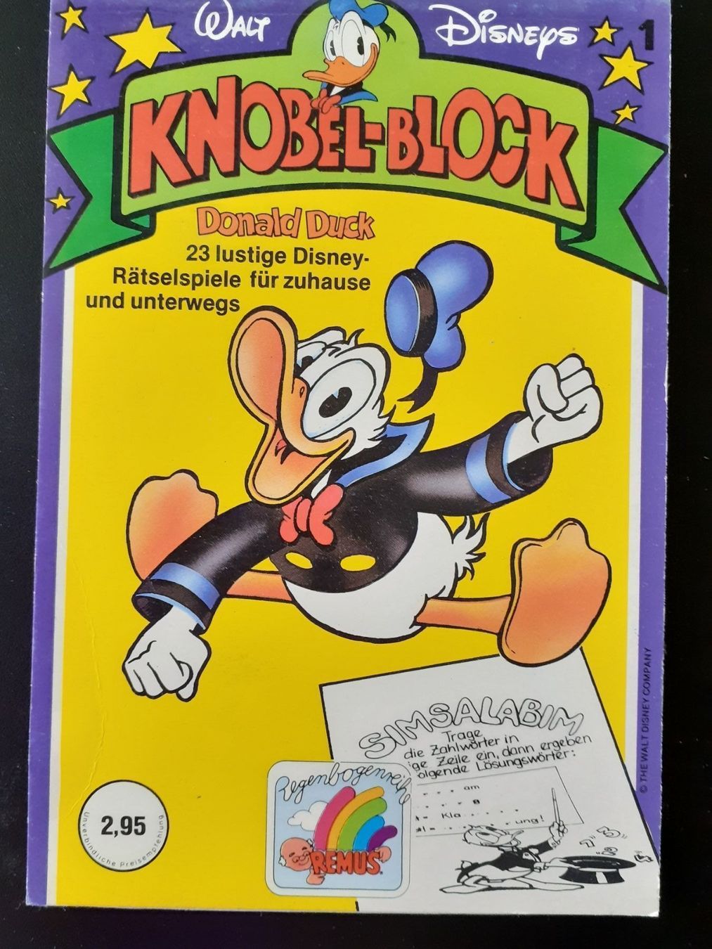 Fumetti: Donald Duck Knobel-Block 1980er – Usato da Mörschwil venduto da lindaswunderkiste