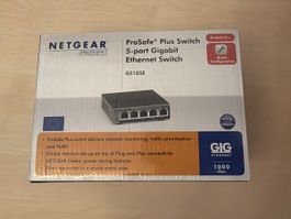 NETGEAR ProSafe GS105E 5-port Gigabit Ethernet Switch neu