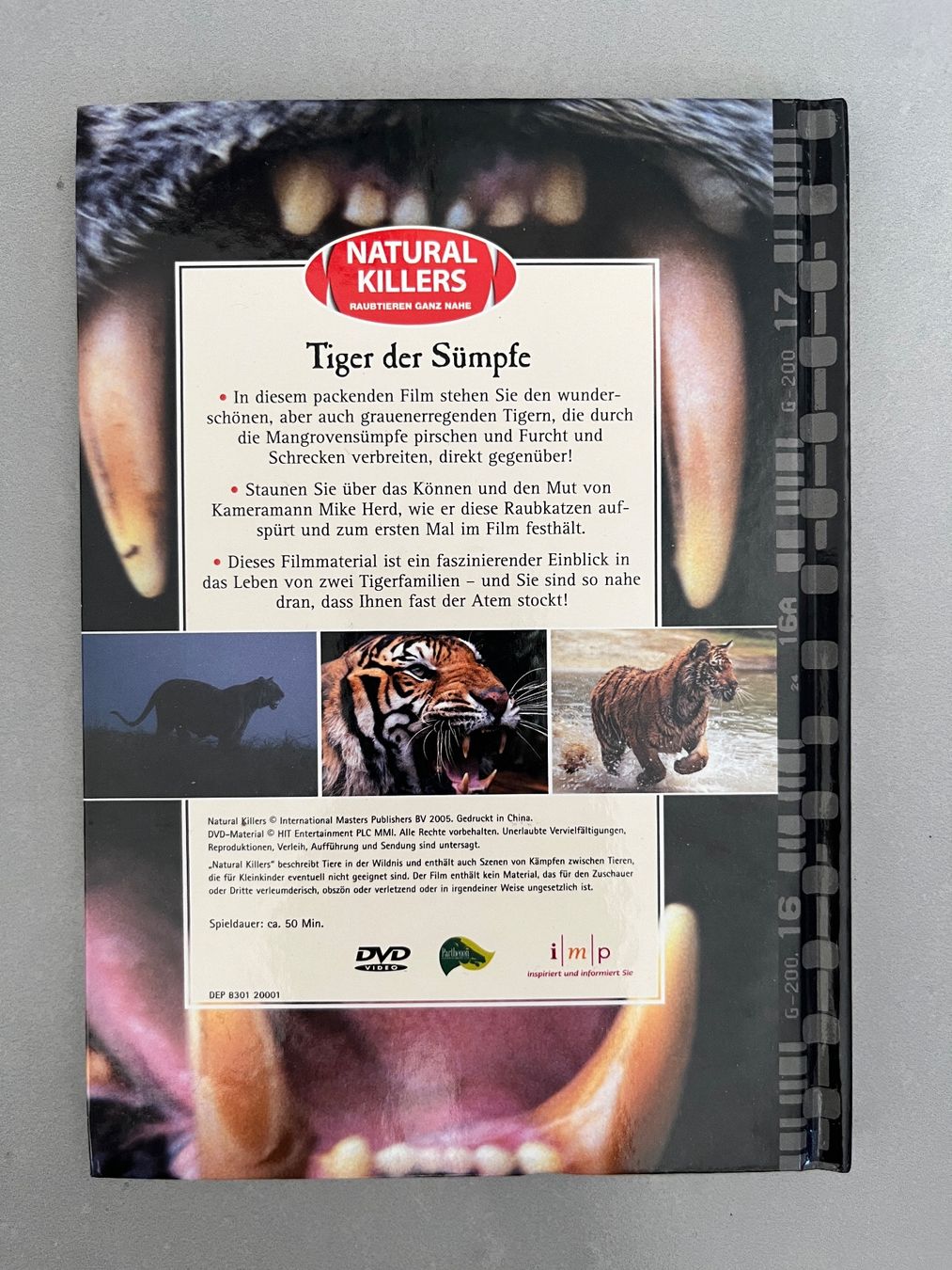 Tutti i DVDs: TIGER  - Der Sümpfe, DVD 📀 – Nuovo (secondo la descrizione) da Sierre venduto da black.box 2