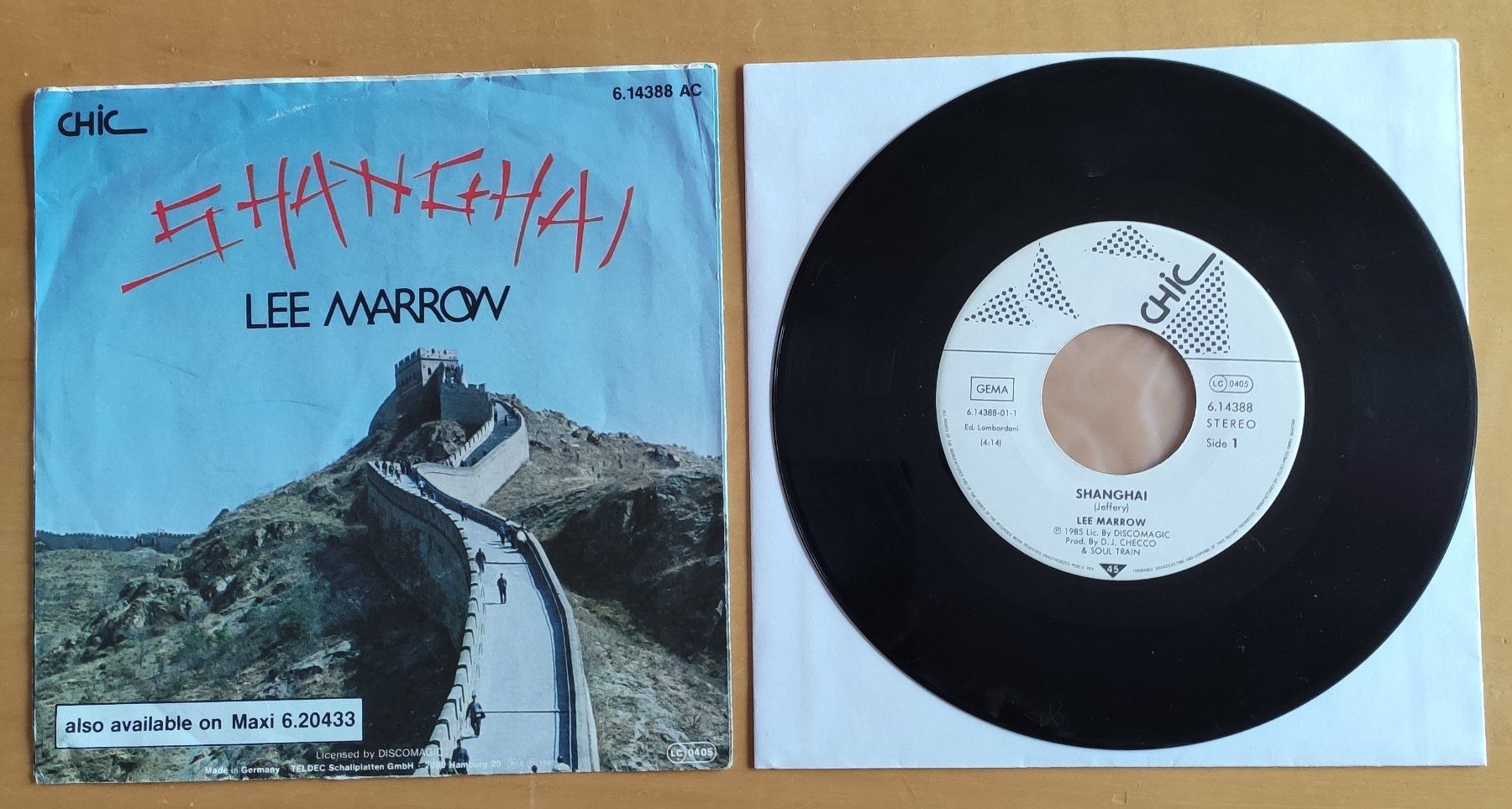 Dischi in vinile: Lee Marrow - Shanghai – Usato da Lenzburg venduto da Pa_hcs 1