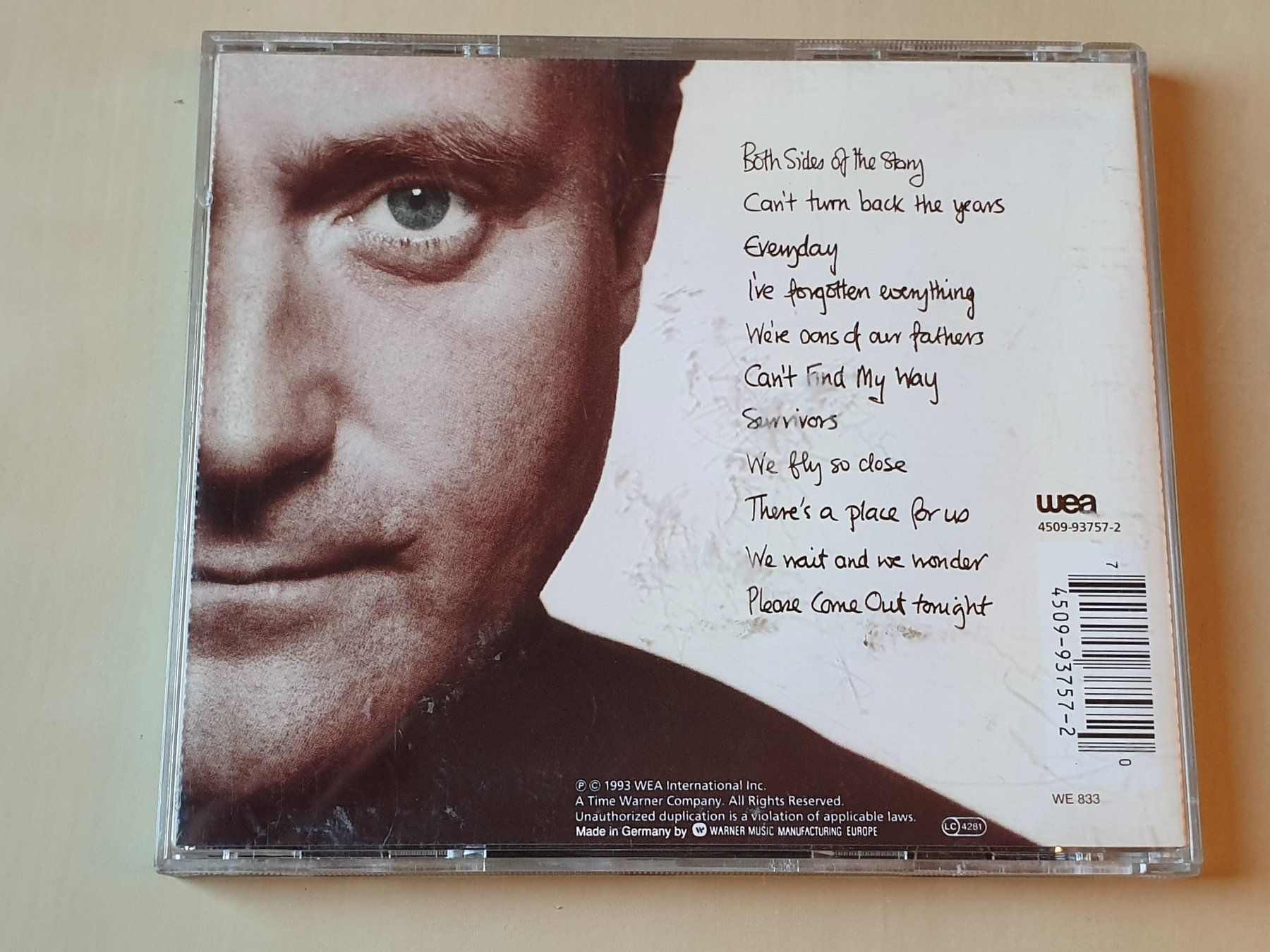 CD: Phil Collins Both Sides – Usato da Stansstad venduto da collectorsshop 1