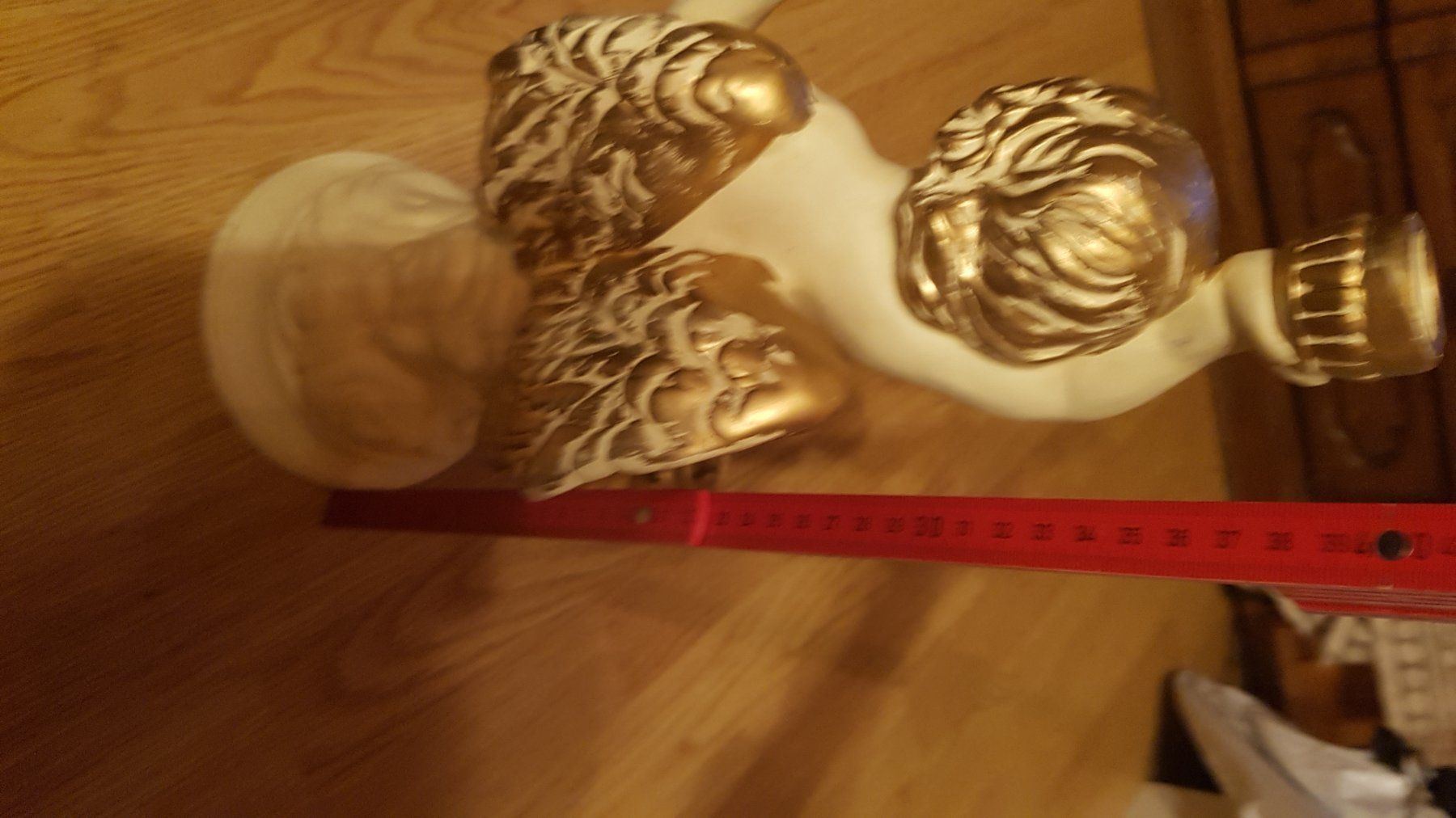 Statuette: Engel Figur Kerzenhalter L2 – Usato da Schwarzenburg venduto da flamingo1970 1