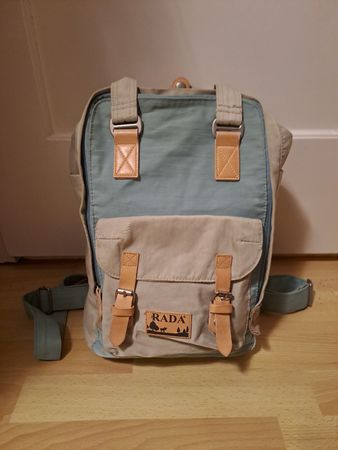 Rada Rucksack Beige Blau