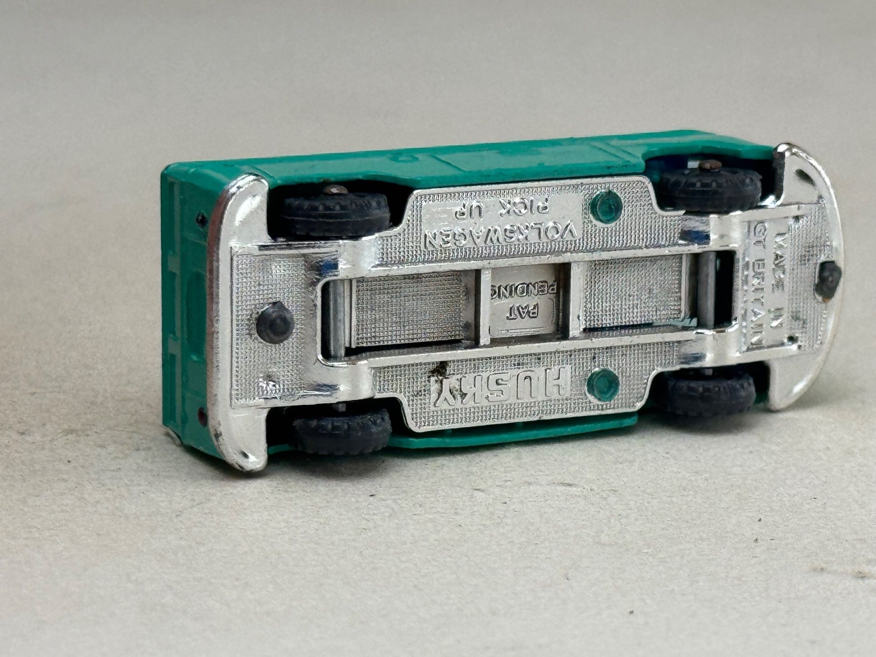 Volkswagen Modellini d'auto: EB- Husky VW T1 Pritsche grün – Usato da Elm venduto da Wikmtz 2