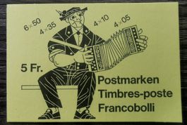 TR15 Bloc Timbre Suisse Oblitere 1984