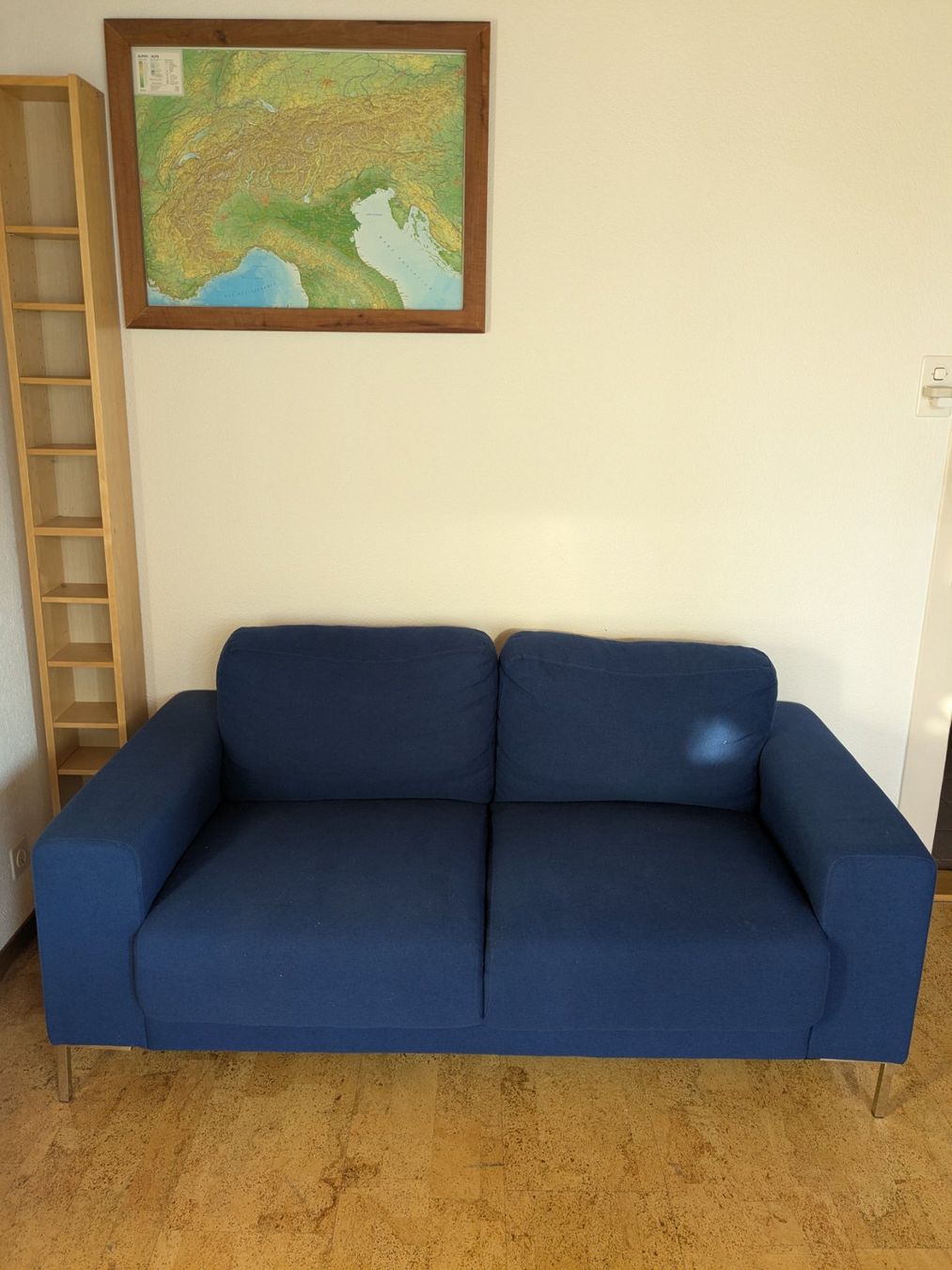 Sofas: 2er Sofa dunkelblau – D'occasion à Thun par wal_pvj6 1