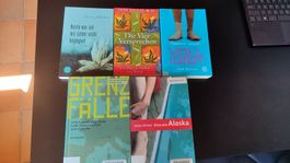 Bücherset: 6 Stk. DE&EN, Roman, Sachbuch, Thriller